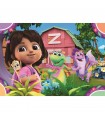 2 Puzzle da 20 Pezzi - Dora l'Esploratrice