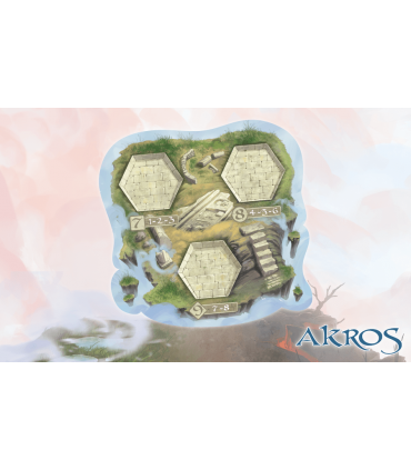 Akros - Gioco da Tavolo Asimmetrico per 2 Giocatori | Strategia, Controllo Area, 30 Minuti di Sfida | Edizione Italiana