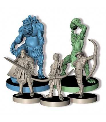 Drako - Cavalieri & Troll: Gioco da Tavolo Strategico per 2 Giocatori, Avventura Fantasy, Combattimento e Gestione Carte, 30 Min