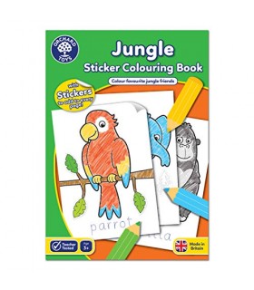 Jungle Colouring Book