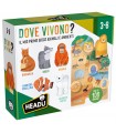 Dove Vivono? Il Mio Primo Gioco Animali e Ambienti