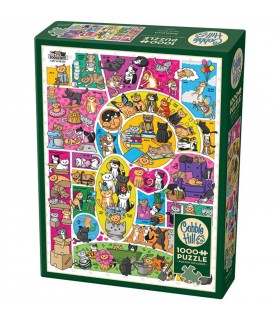 Puzzle da 1000 Pezzi - Doodlecats