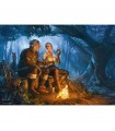 Puzzle da 1000 Pezzi Deluxe - The Witcher: Journey of Ciri (con Poster e Sacchetto)