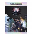 Puzzle da 1000 Pezzi Deluxe - The Witcher: Yennefer (con Poster e Sacchetto)