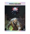Puzzle da 1000 Pezzi Deluxe - The Witcher: Dark World (con Poster e Sacchetto)