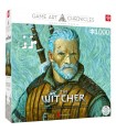 Puzzle da 1000 Pezzi - The Witcher: Geralt of Rivia & Vincent Van Gogh