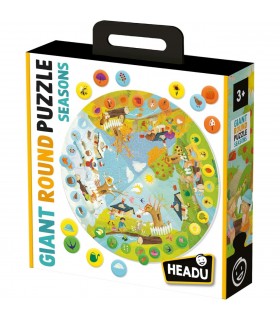 Giant Round Puzzle - Seasons