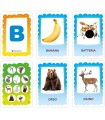 Montessori - Flashcards: Alfabeto Tattile