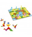 2in1 Gioco dell'Oca + Tangram