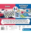 2in1 Dama + Battaglia Navale