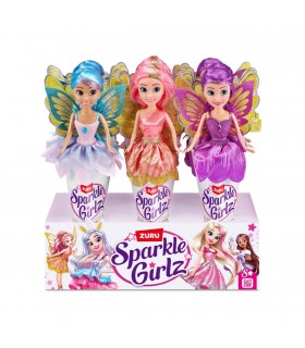 Sparkle Girlz Fairy doll cm 26 in cono espositore 12pz - 3 ass.