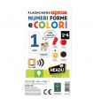 Flashcards Parlanti - Numeri, Forme e Colori