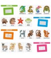 Flashcards - Animali Tattili Montessori