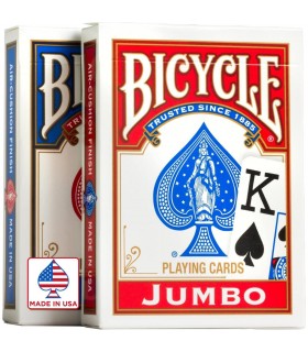 Bicycle - 2 Pack Standard Rosso e Blu - Jumbo index