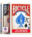 Bicycle - 2 Pack Standard Rosso e Blu - Jumbo index