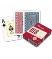 Fournier - Carte Formato Poker Nº 818 - Red / Blue Ast.