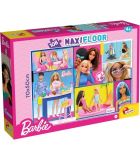 Puzzle da 108 Pezzi Gigante da Pavimento - Barbie