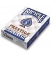 Carte Bicycle - Prestige Poker Playing Cards 100% Plastic Blu