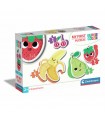 4 Puzzle in 1 - My First Puzzle: Fruits