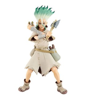 Dr. stone - statuette pop up parade senku ishigami (re-run) 17 cm