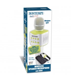 Microfono Karaoke Wireless con Asctuccio