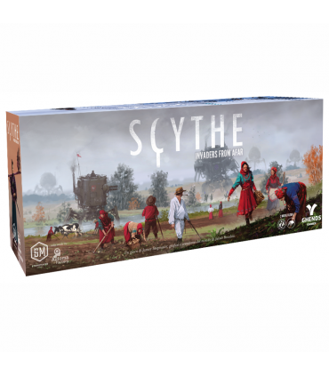 Scythe: Invaders from Afar - Espansione con Nuove Fazioni Albione e Togawa, 1-7 Giocatori, Strategia e Miniature 
