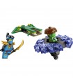Ninjago - Nya contro Spinner Mostro della Mutazione