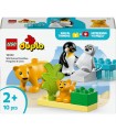 Duplo - Famiglie di Animali: Pinguini e Leoni