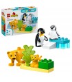 Duplo - Famiglie di Animali: Pinguini e Leoni
