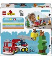Duplo -  Autopompa con manichetta e pompiere