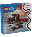 City - Display Truck F1 con auto da corsa Audi F1