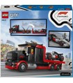 City - Display Truck F1 con auto da corsa Audi F1