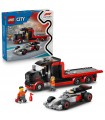 City - Display Truck F1 con auto da corsa Audi F1