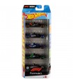 Hot Wheels - Confezione 5 Veicoli Formula1