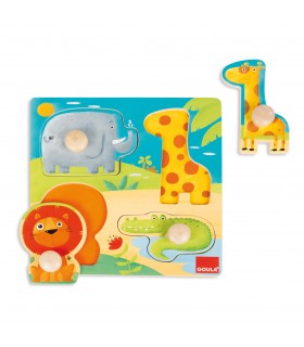 Puzzle Animali Della Giungla