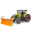  Trattore Claas Axion 950 con Catene e Spalaneve