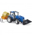 Trattore New Holland T5.120 con Benna e Balla Fieno