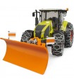  Trattore Claas Axion 950 con Catene e Spalaneve