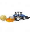 Trattore New Holland T5.120 con Benna e Balla Fieno