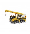 Scania Super 560R Camion con Gru Liebherr con Luci e Suono 