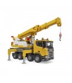 Scania Super 560R Camion con Gru Liebherr con Luci e Suono 