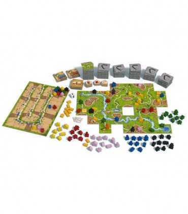 Carcassonne - Nuova Edizione | Gioco Strategico per Famiglia, 2-5 Giocatori, 45 Minuti di Divertimento - Giochi Uniti