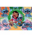 4 Puzzle da 100 Pezzi - Lilo & Stitch