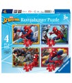 4 Puzzle in 1 - Spider-Man