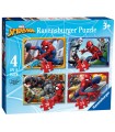 4 Puzzle in 1 - Spider-Man