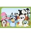 2 Puzzle da 12 Pezzi - Bluey