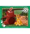 4 Puzzle in 1 - Disney: Il Re Leone