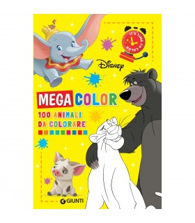 100 Animali Da Colorare Mega Color