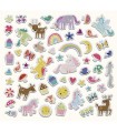 Unicorni Magici - Sticker In Feltro