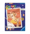 CreArt Serie D - Giraffe al tramonto